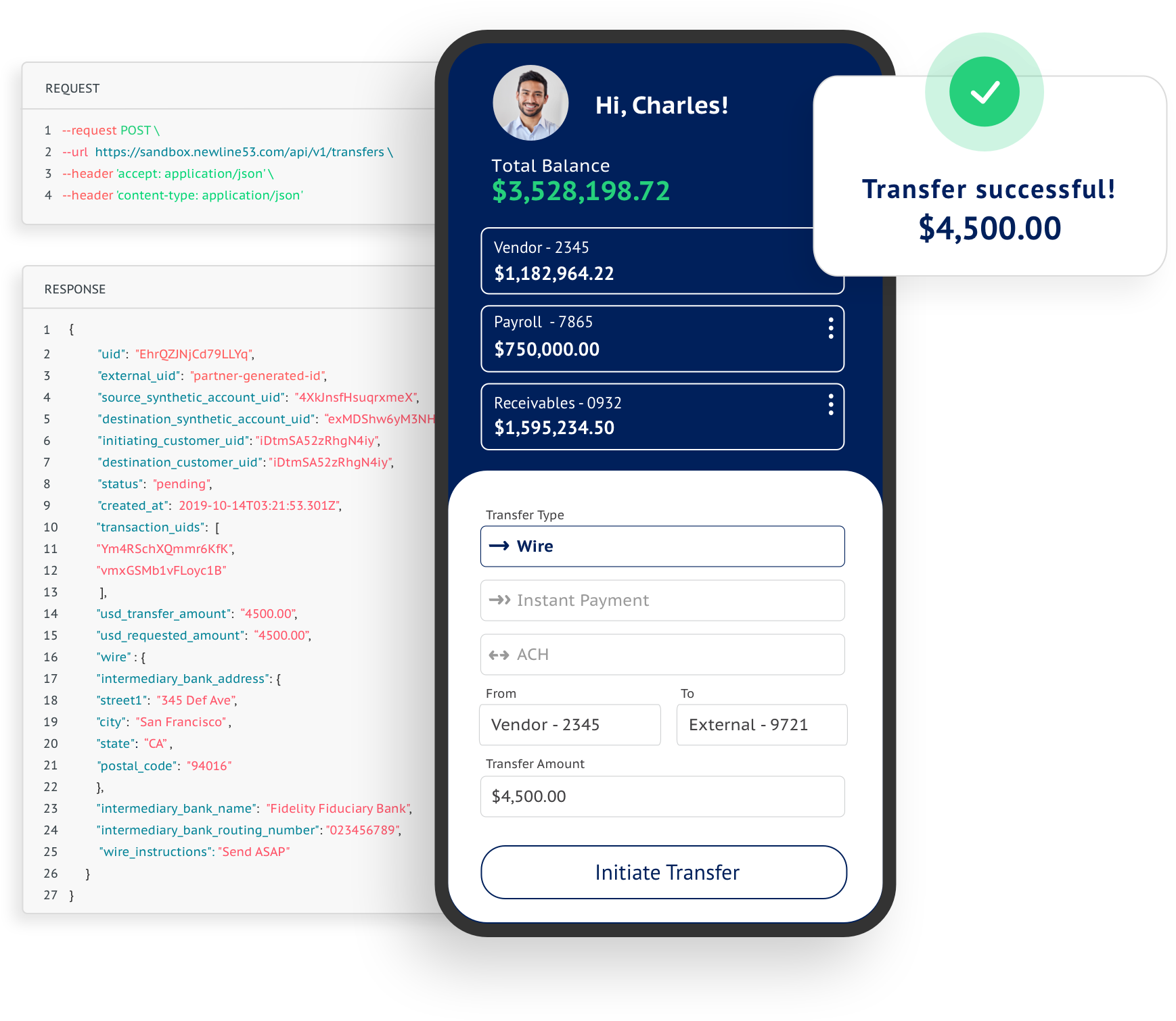 Identity Verification screen in the Catalyst Dashboard